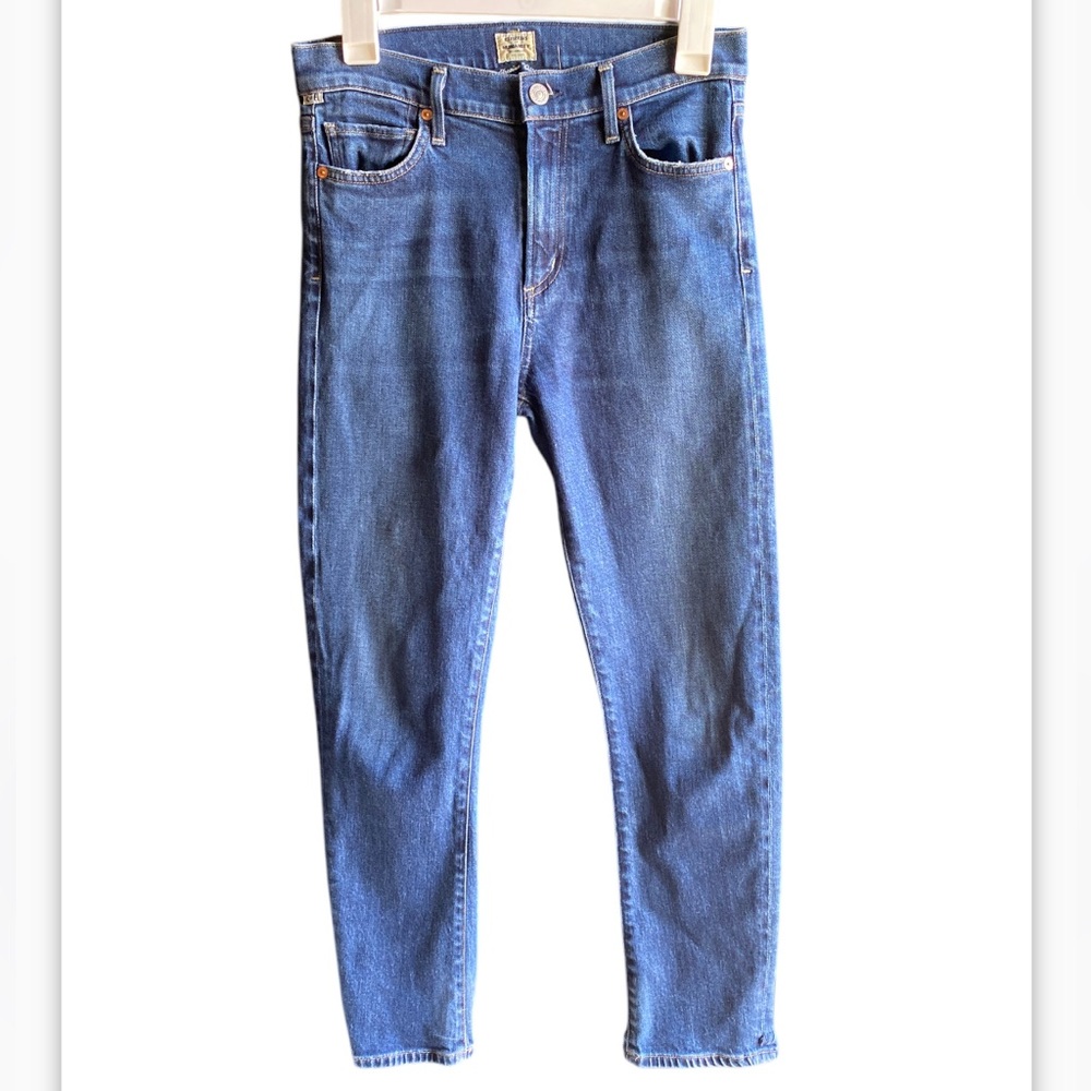 Citizens of Humanity Harlow Ankle High Rise Slim Jeans Blue Size 27 - Picture 2 of 16